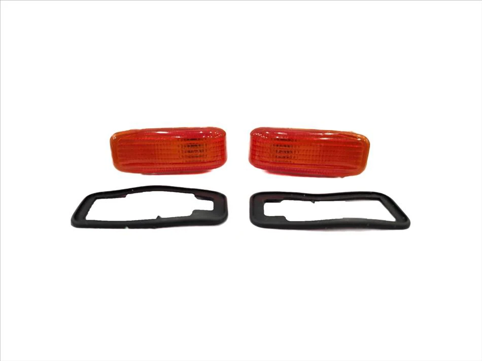 راهنما بغل گلگیر سمند نارنجی - بسته دو عددی اراد پارت