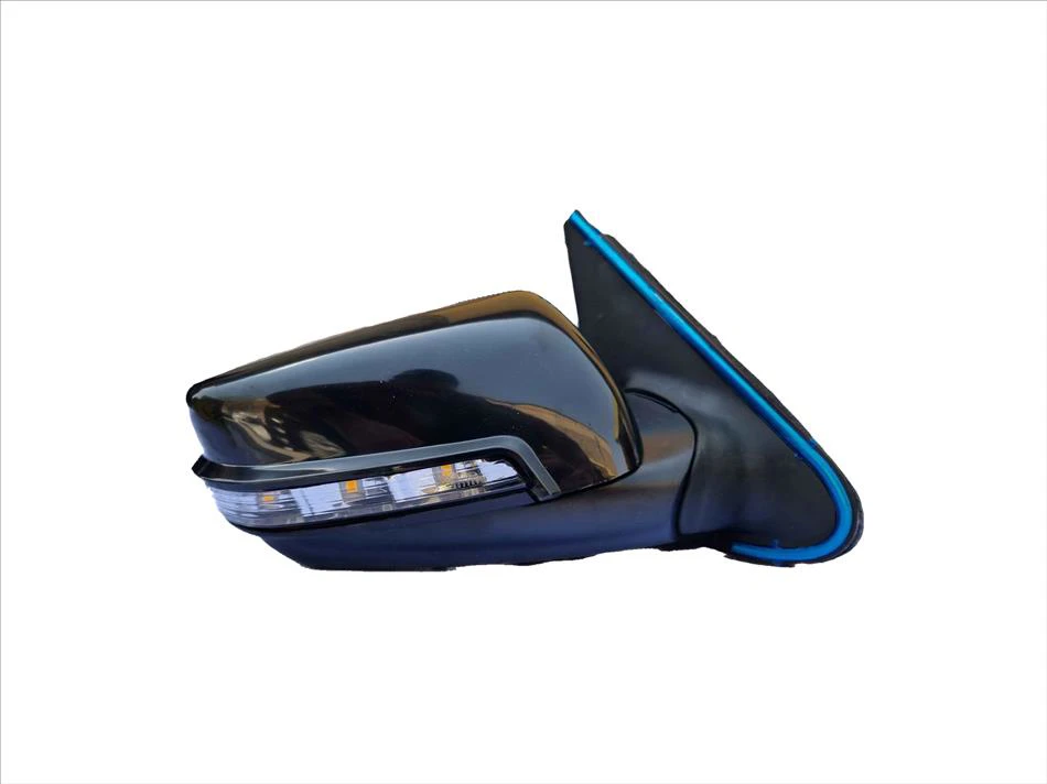 آینه جانبی پژو پارس سال گرمکندار (9 سوکت) کامل راست کاوج