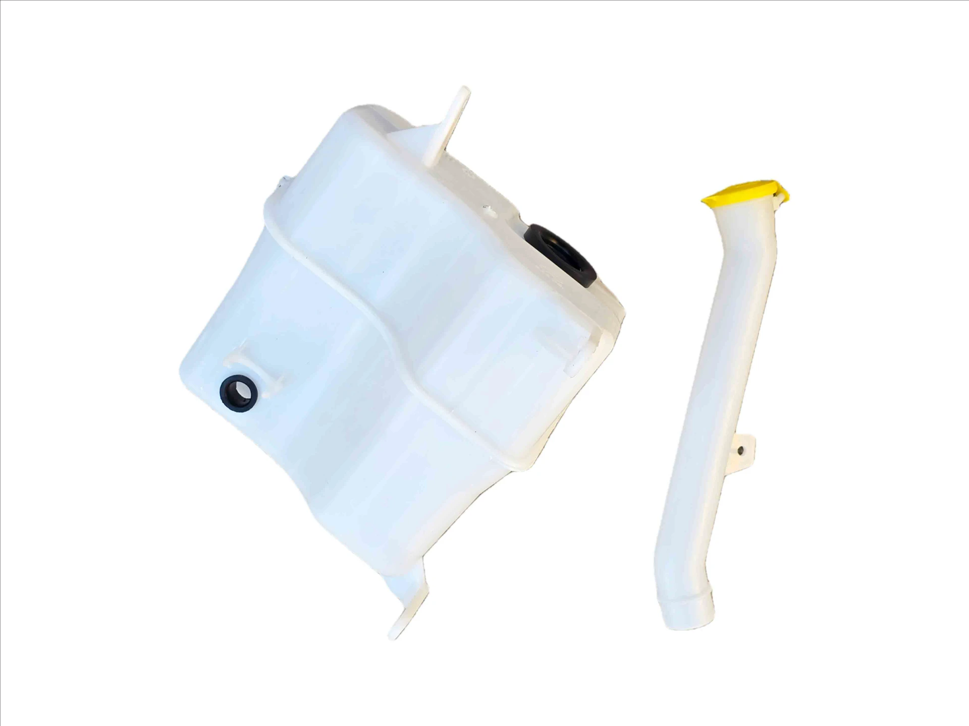 منبع شیشه‌شوی تیبا برند آرادپارت به همراه گلویی ورودی، مقاوم در برابر حرارت و فشار، مناسب برای تیبا 1 و تیبا 2