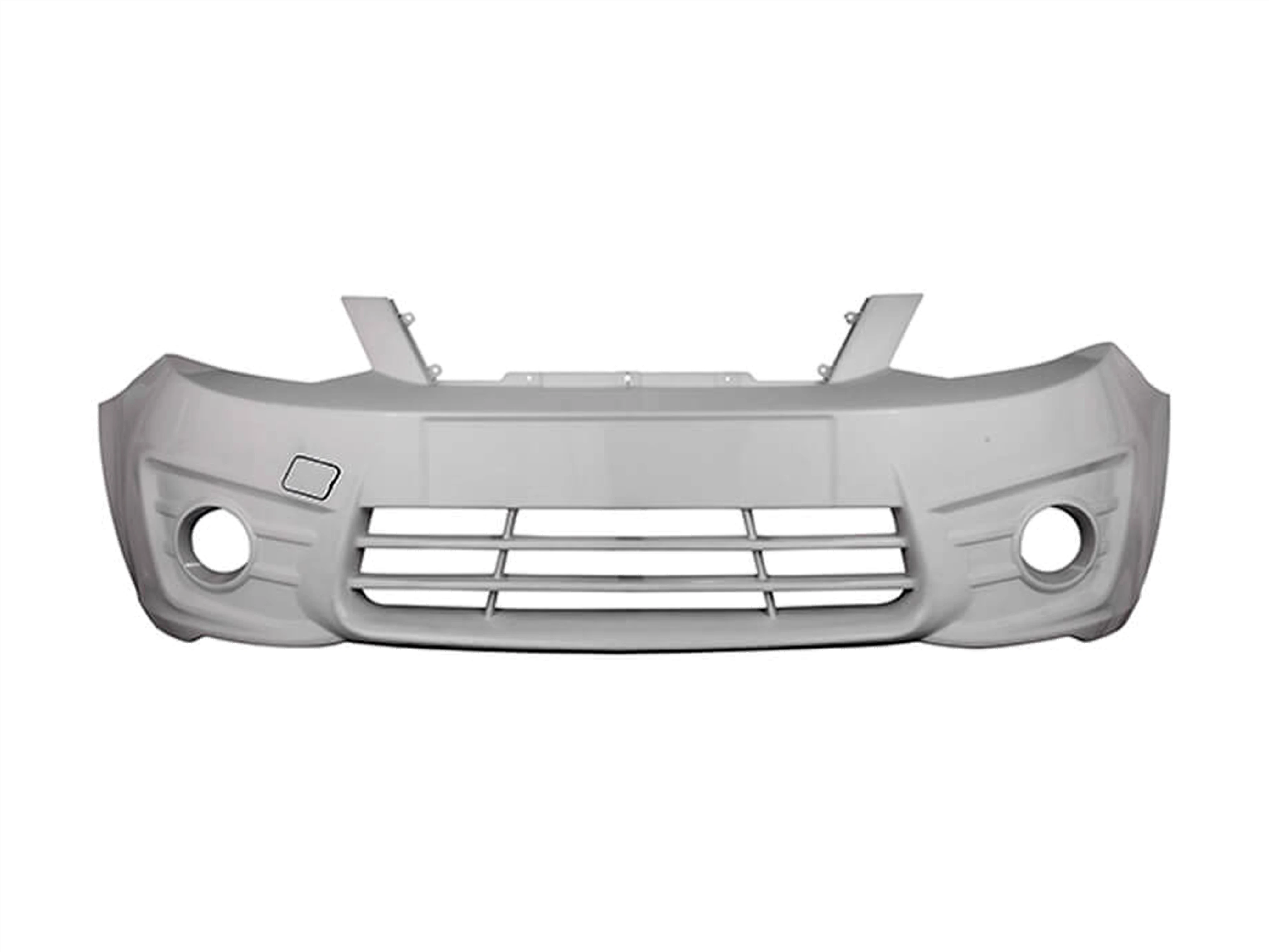 سپر جلو رنگی ساینا برند آریا پلاست اذین در رنگهای سفید، نقرهای و نوک مدادی با رنگ کارخانه ای و بسته بندی نایلون حبابدار