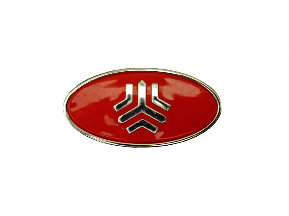 آرم جلوپنجره پراید 131 قرمز زربین کاران