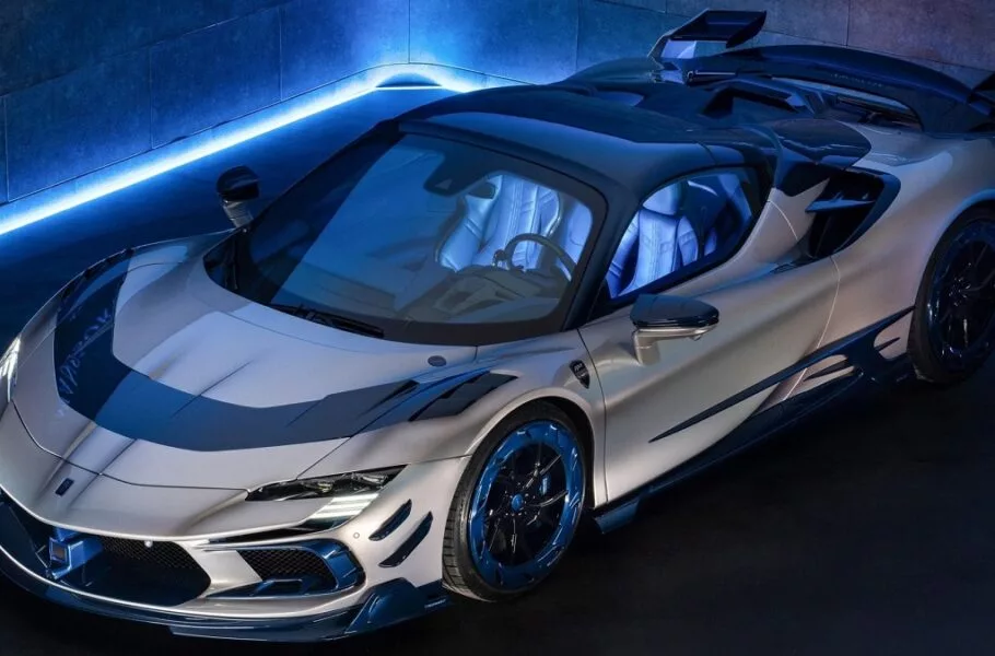 خودرویی خاص برای خریدار مرموز؛ فراری SF90 اسپایدر با تیونینگ منصوری معرفی شد | صحت بخش