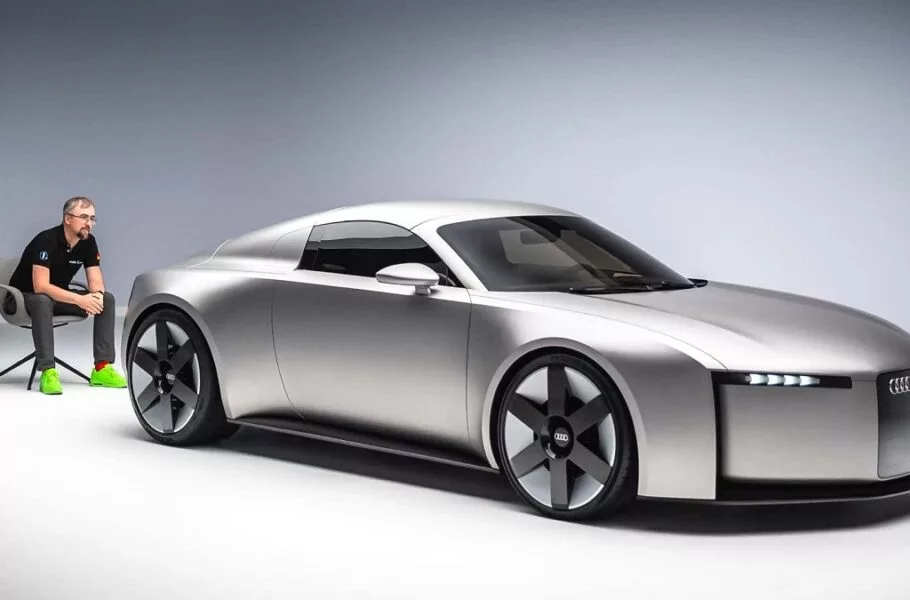 آئودی کانسپت C معرفی شد؛ ترکیبی از مدل‌های TT و R8 با موتور برقی | صحت بخش