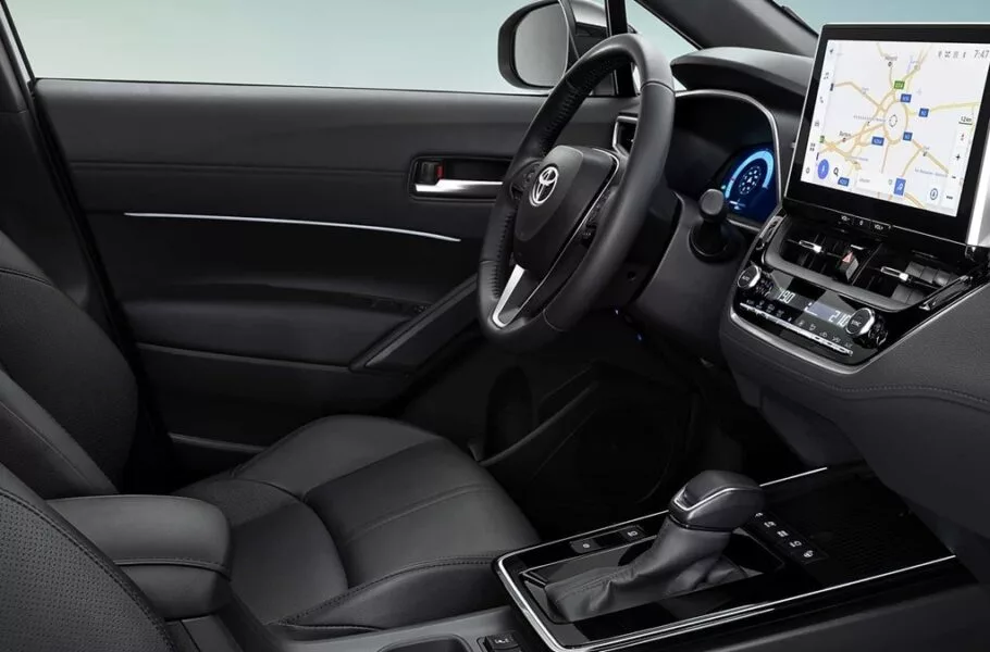 جزئیاتی از طراحی داخلی تویوتا کرولا کراس فیس‌لیفت منتشر شد | صحت بخش