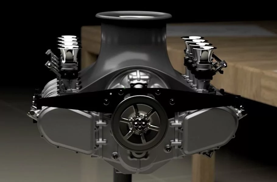 موتور باکسر هتزر با 8 سیلندر و سیستم هواخنک معرفی شد