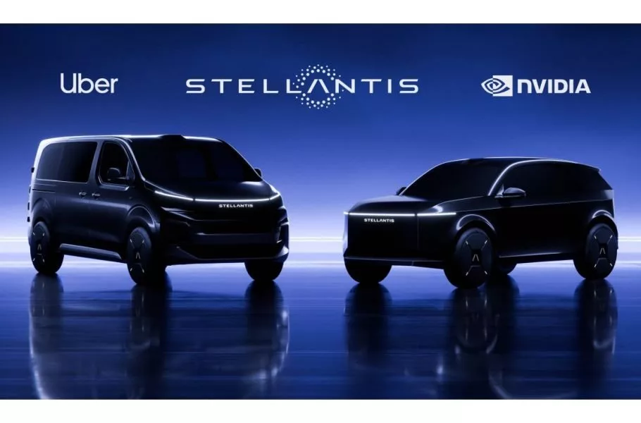 استلانتیس، انویدیا، فاکسکان و اوبر با همکاری یکدیگر روبوتاکسی می‌سازند